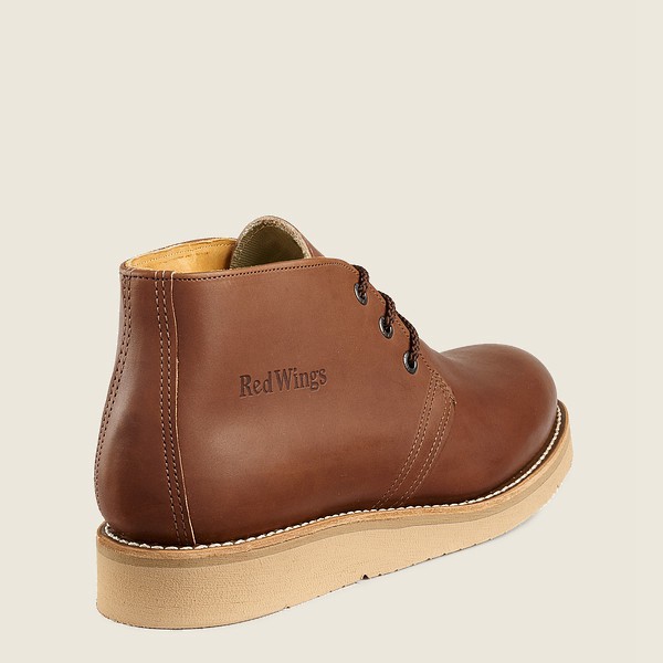 Botas de Trabajo Red Wing Hombre Marrom - Traction Tred - Chukka Soft Toe - 704-SBXDLY